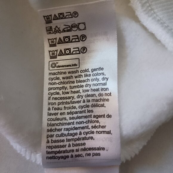 Calvin Klein White and Gray Block Coloring Hoodie Sweatshirt Men’s Size L - Picture 13 of 16